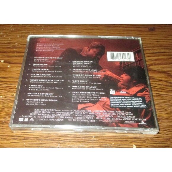Dead Presidents The Motion Picture Soundtrack (CD, 1995, Capitol Records) - Picture 3 of 3